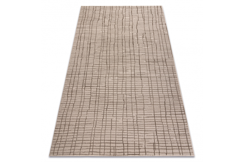 Matto AURA J1852A beige - Lines, rakenteellinen, moderni 180x270 cm