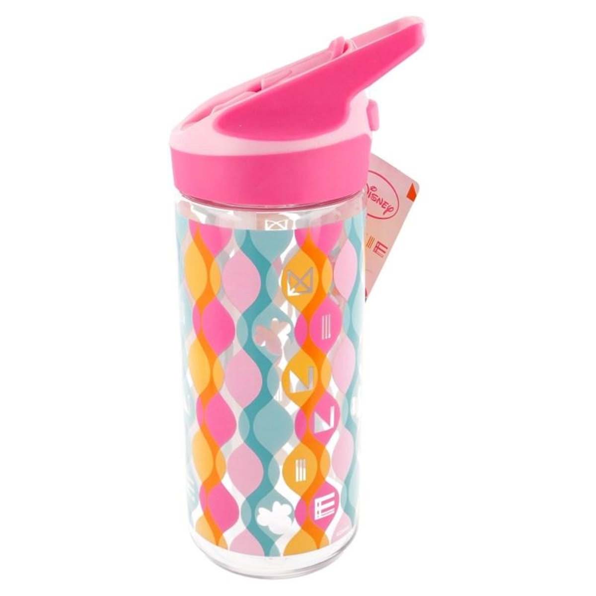 620 ml Tritan-pullo Minnie-kuviolla ja taitettavalla pillillä