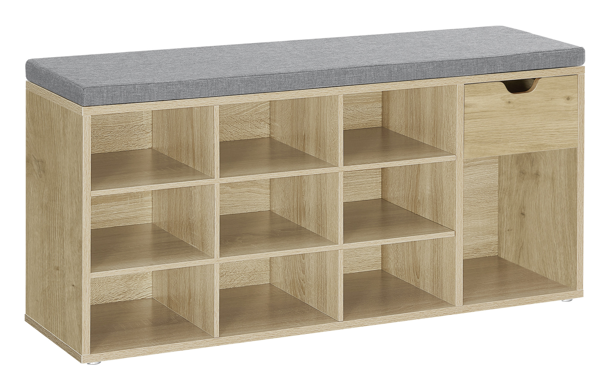 Kenkäkaappi istuimella, artisan-tammi, LHS024B88