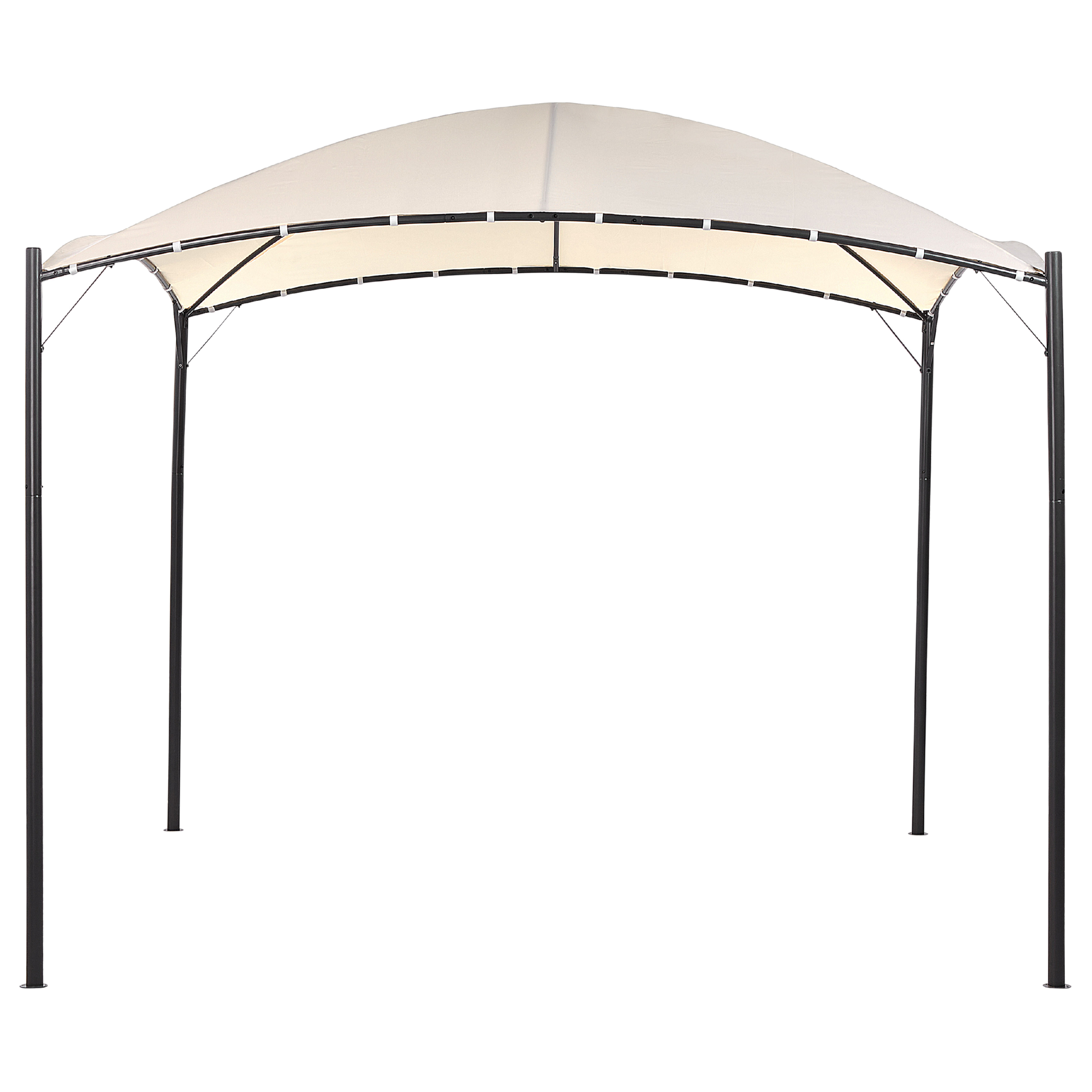 Paviljonki VOMERO metalli 305 cm 305 cm Beige