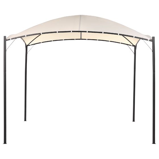 Paviljonki VOMERO metalli 305 cm 305 cm Beige