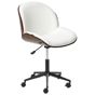 Työtuoli pyörivä MENESHA buklee Valkoinen