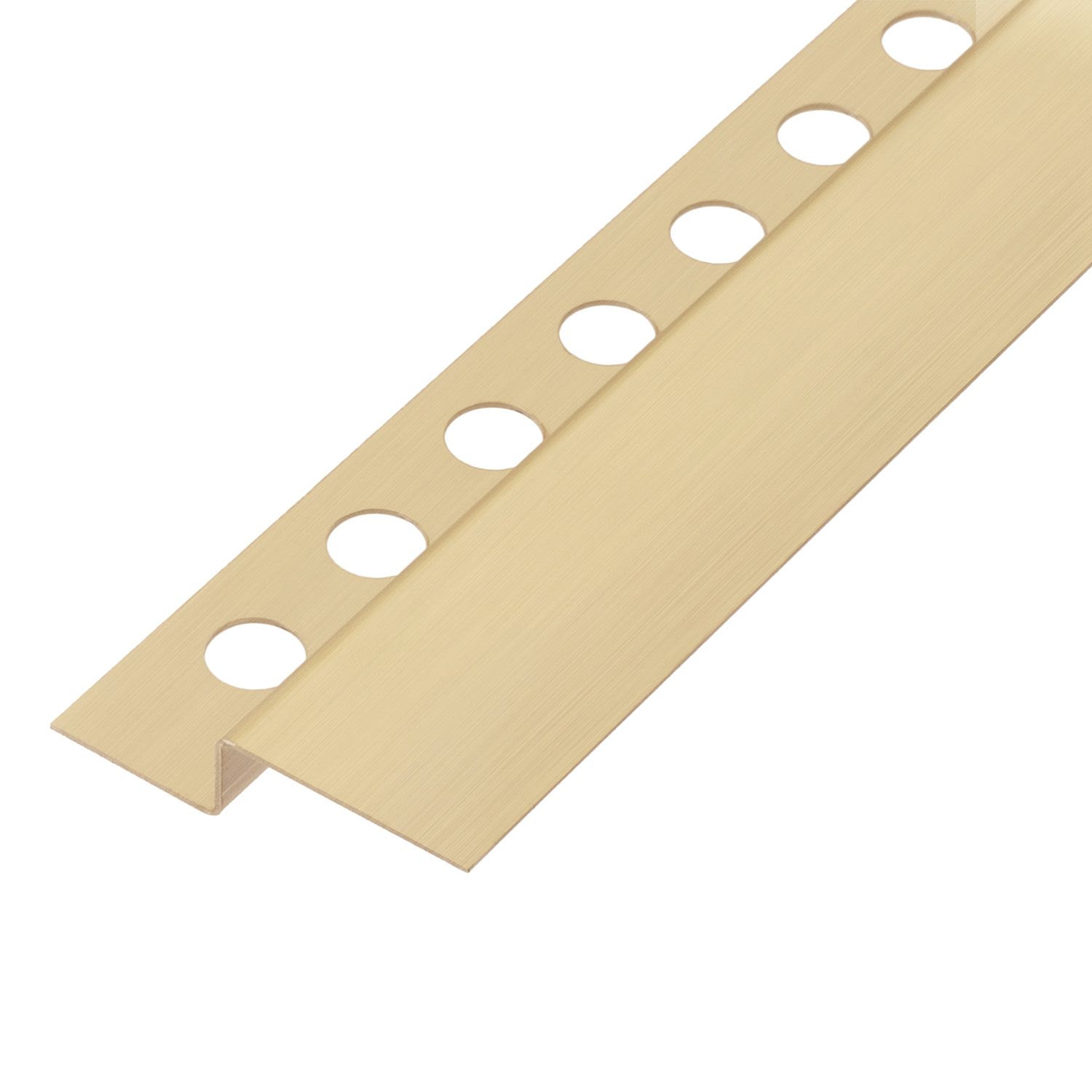 Rea etulista 130 harjattu kulta, 130X1, 2X5, 2CM