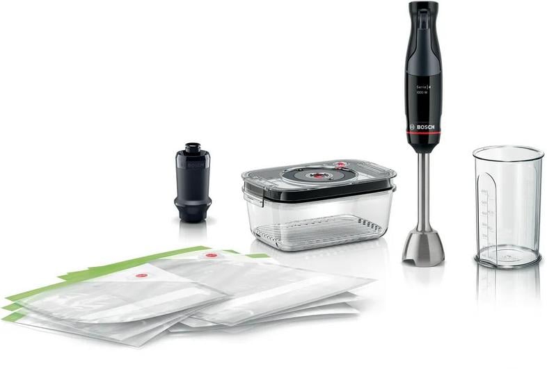 Bosch MSM4B6V2 Serie 4 ErgoMaster musta 1000 W sauvasekoitin
