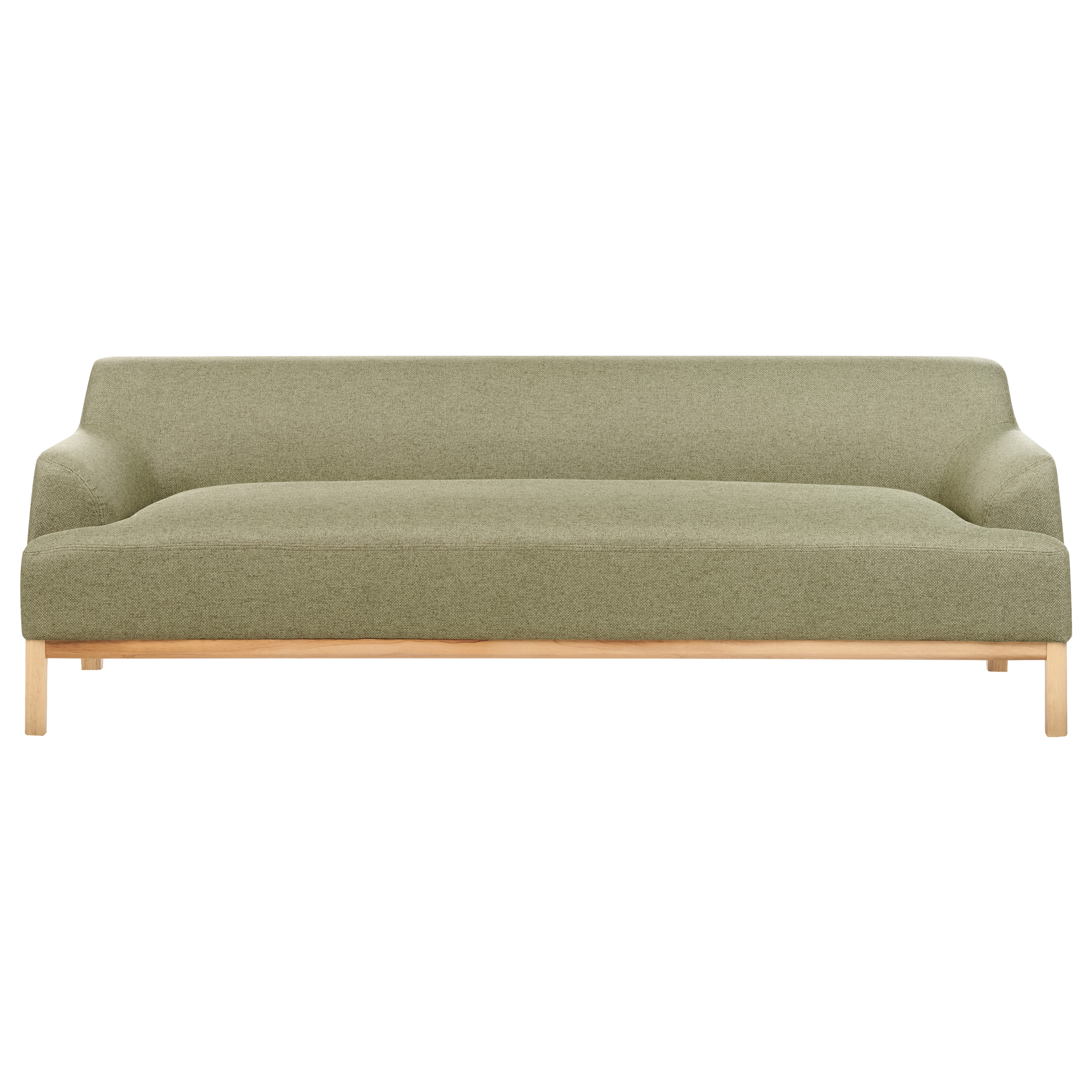 Sohva SOSJO kangas Oliivinvihreä 3-istuttava