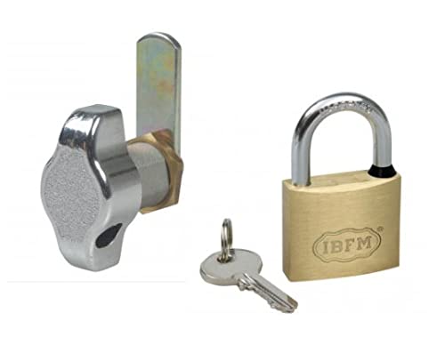 Nokkalukko reiällä ja riippulukolla