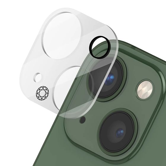 Kameran linssinsuoja iPhone 13 / 13 Mini -puhelimelle, 9H karkaistu lasi