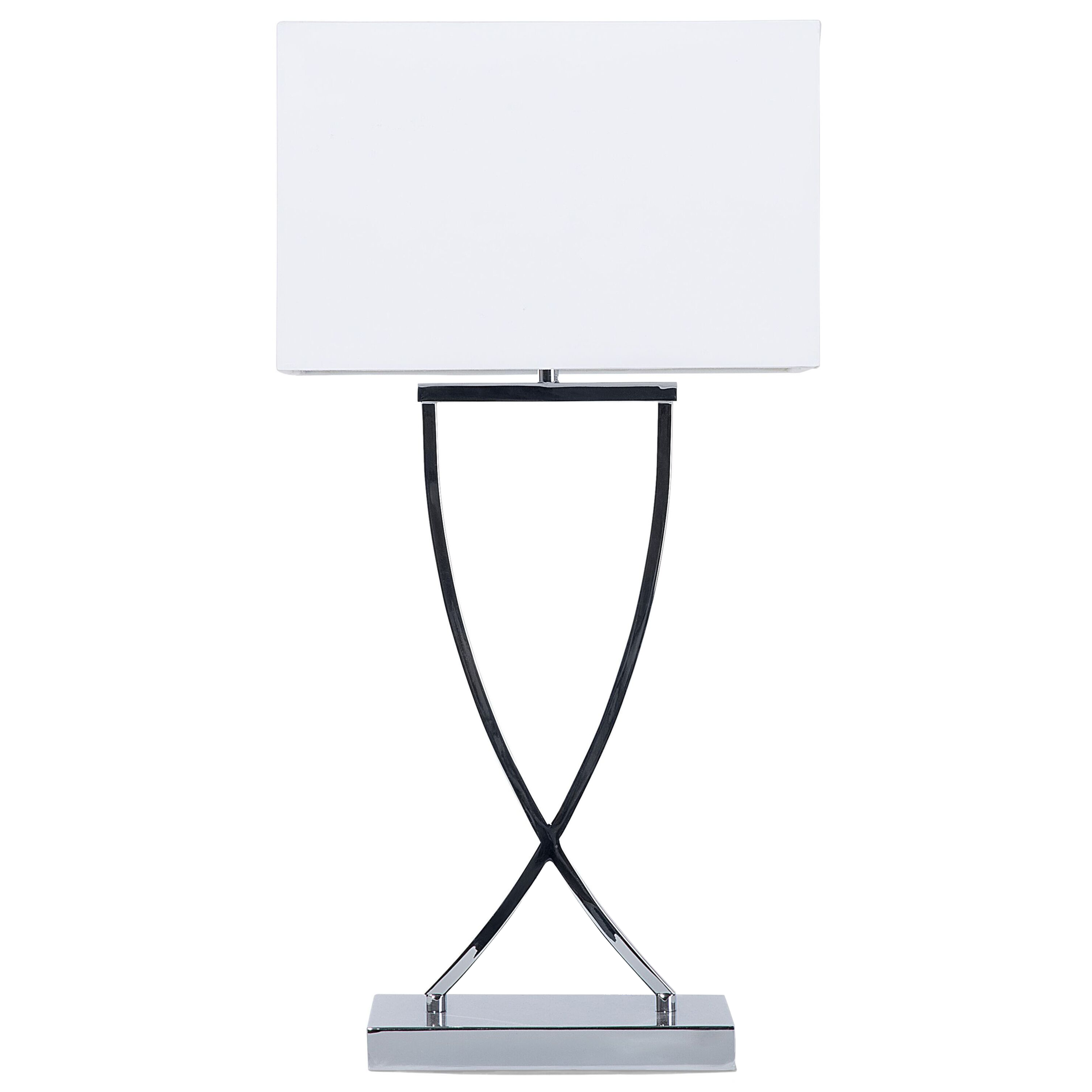 Pöytävalaisin YASUNI metalli Valkoinen