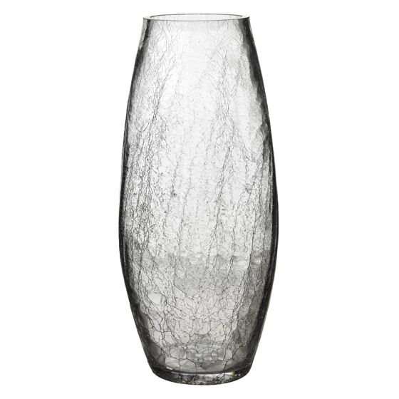 Maljakko SERENITE särö- ja huurrelasia 10x15x35 cm
