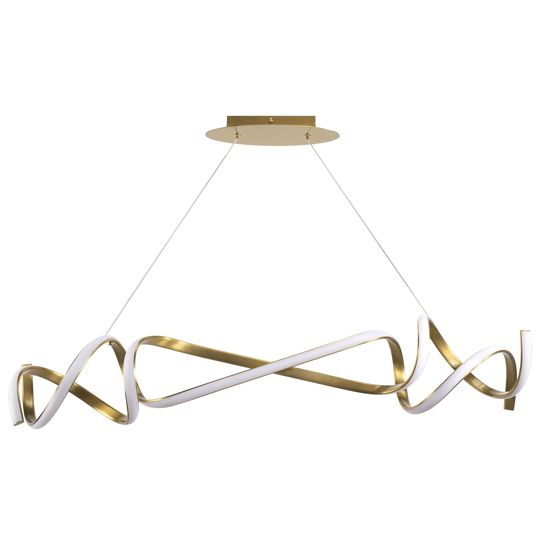 TOOLIGHT riippuvalaisin APP1777-CP kulta, 90x25x17cm