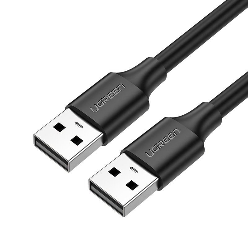 USB - USB 2.0 -kaapeli 1m musta