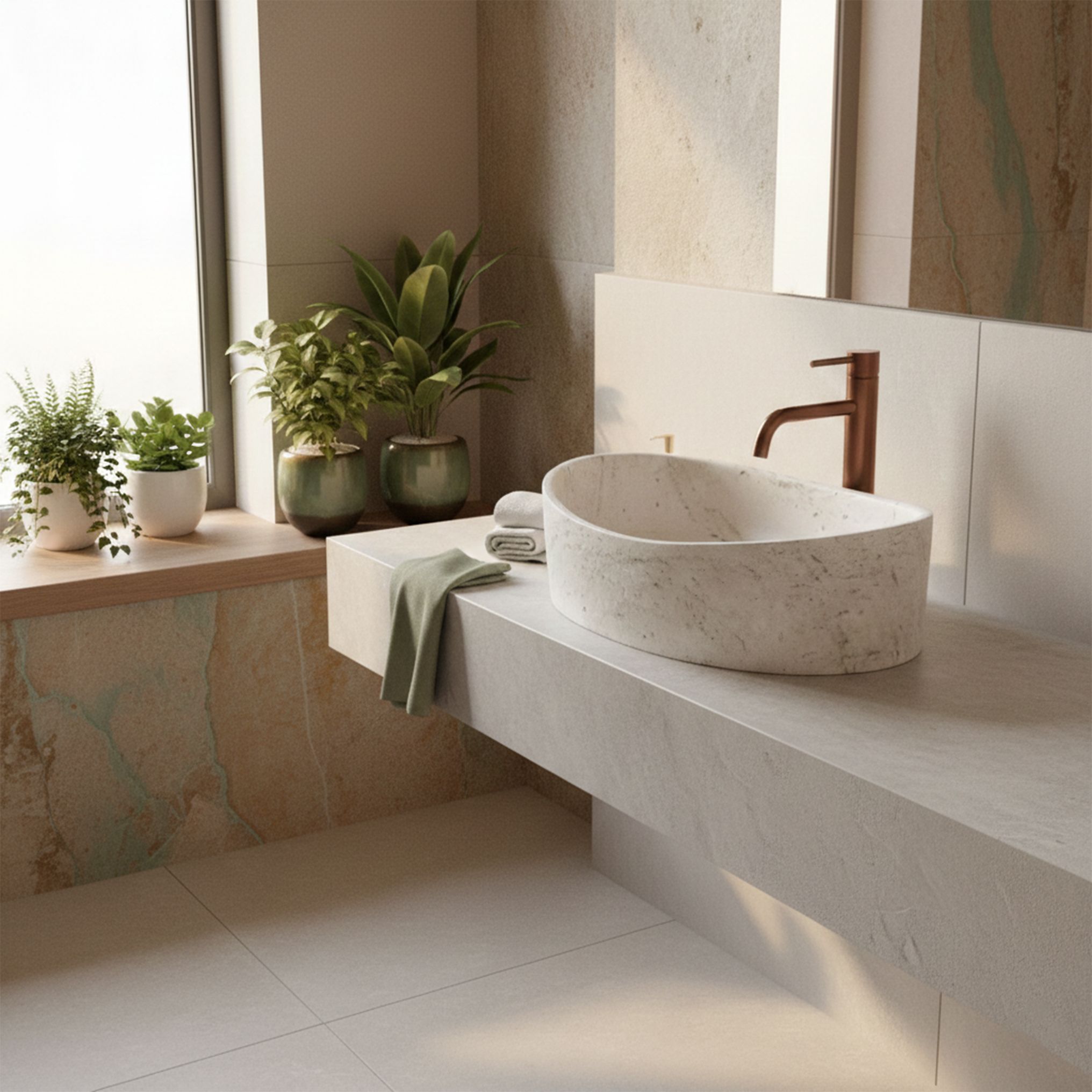 REA Malja-allas Dream Beige, 50X36X15CM