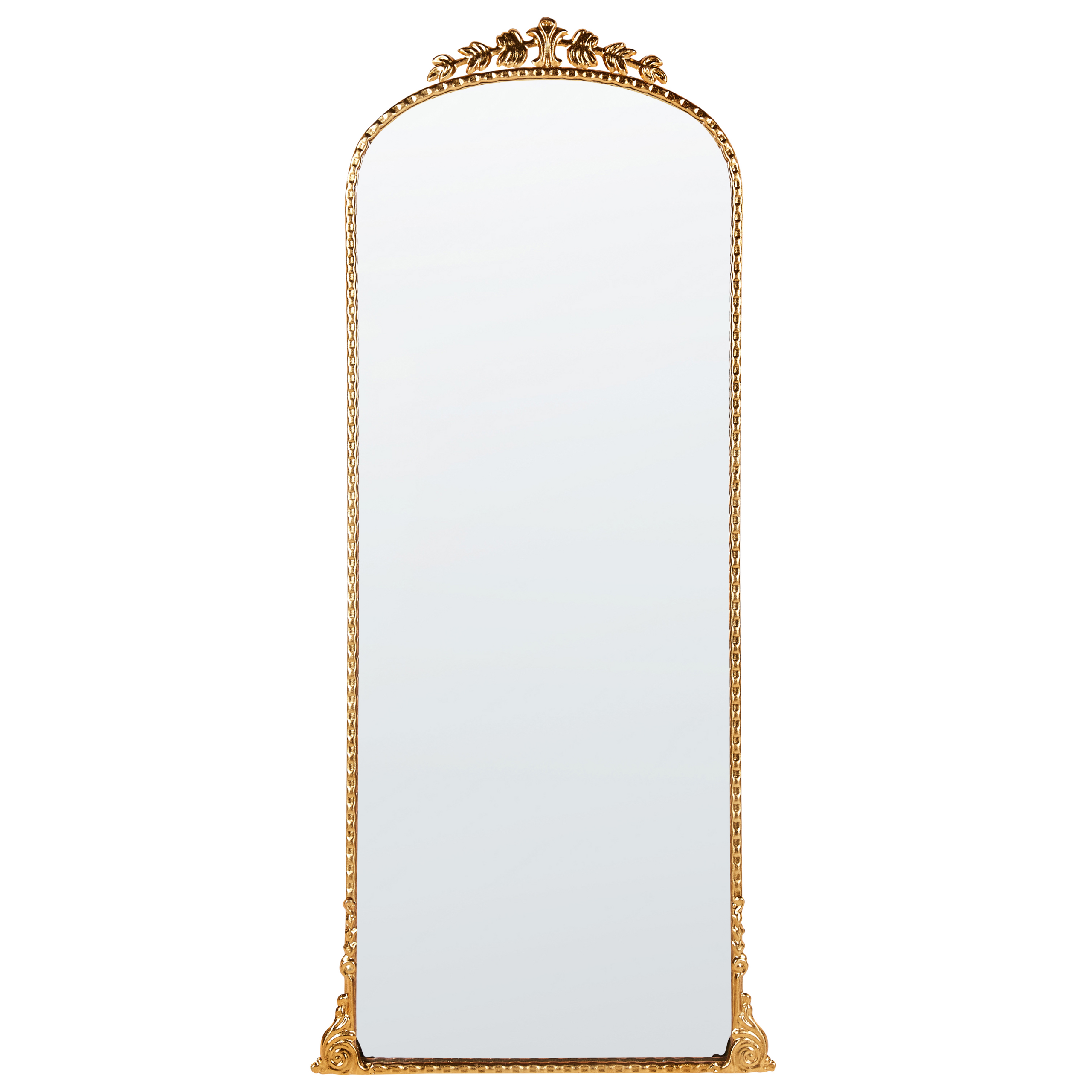 Seinäpeili LIVRY 51 cm 114 cm Metalli Kulta