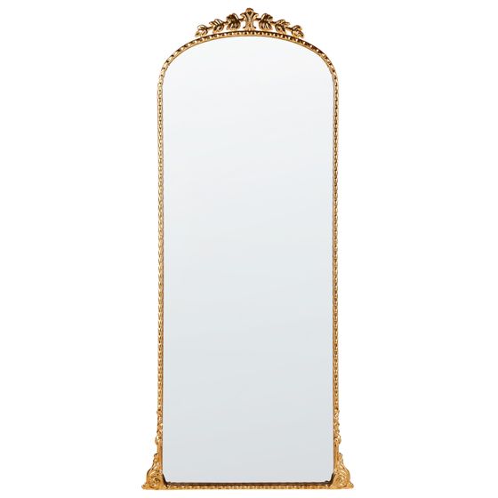 Seinäpeili LIVRY 51 cm 114 cm Metalli Kulta