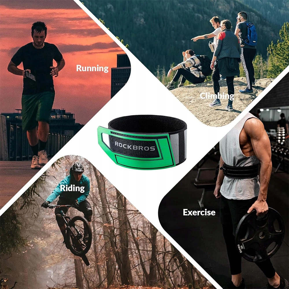 Rockbros musta heijastinteippi