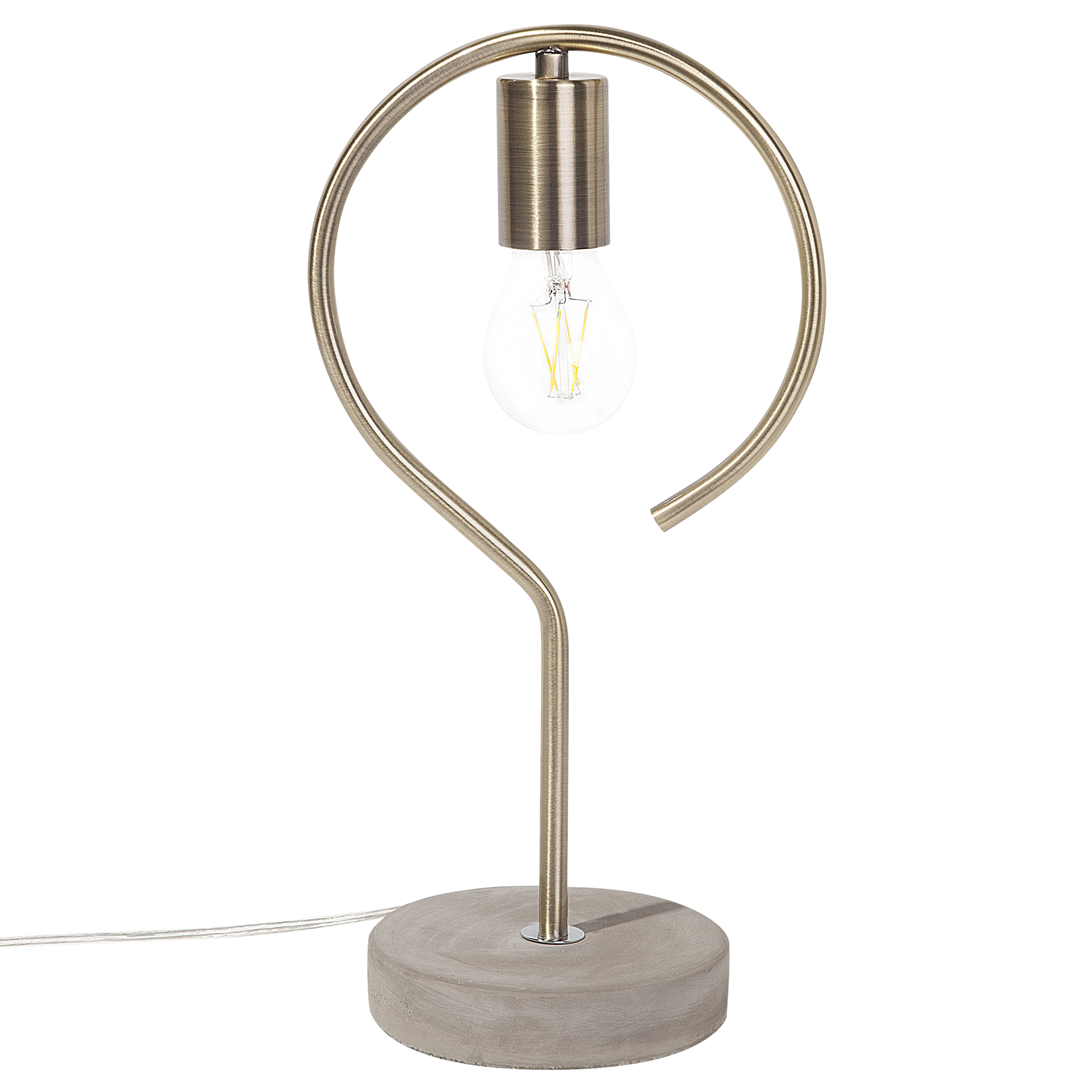 Pöytävalaisin JUCAR metalli Messinki