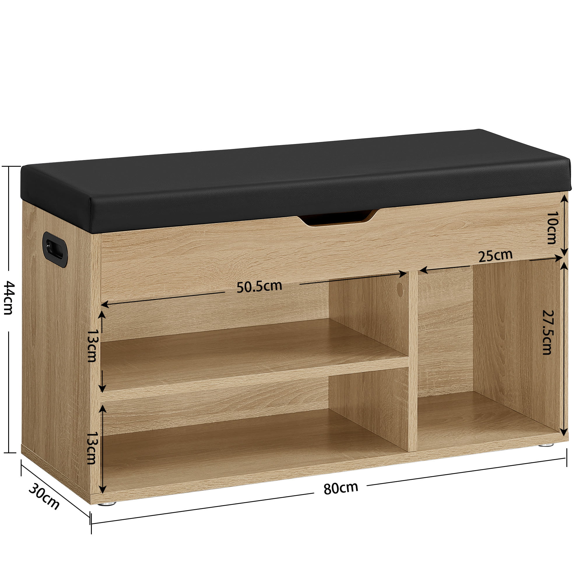 Kenkäkaappi istuimella - Sonoma - LHS030B11