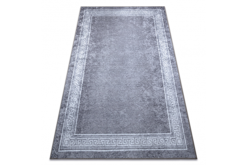 MIRO 51317.807 matto Kehys, kreikkalainen liukumaton - harmaa 200x290 cm