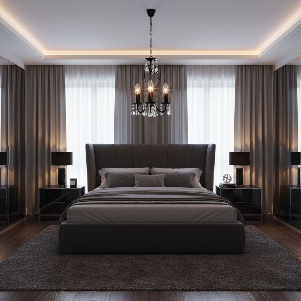 TOOLIGHT riippuvalaisin EBT013-3CP musta, 125X75X25CM