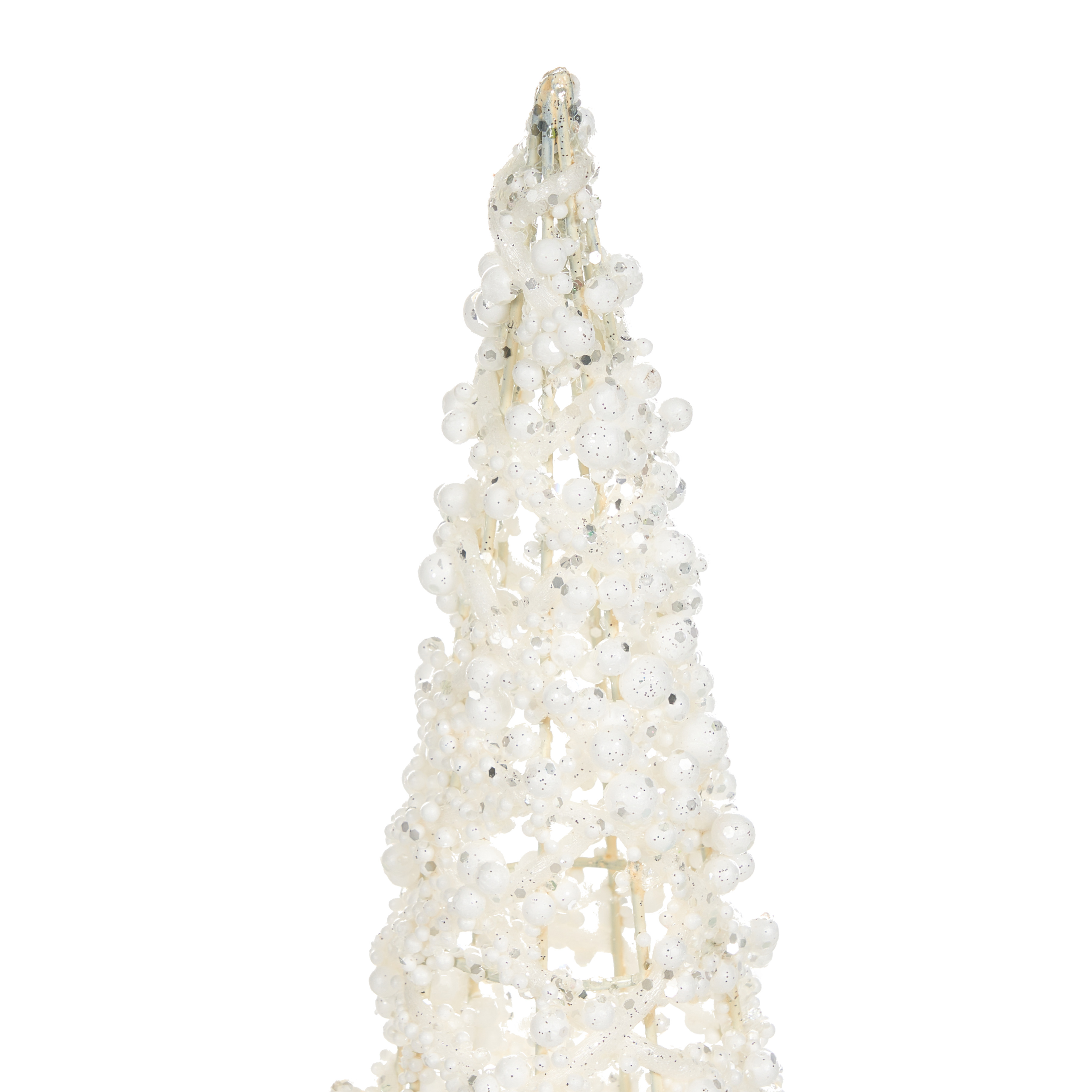 Koristesetti 3 kpl ROSAN Joulukuusi 40/50/60 cm Valkoinen