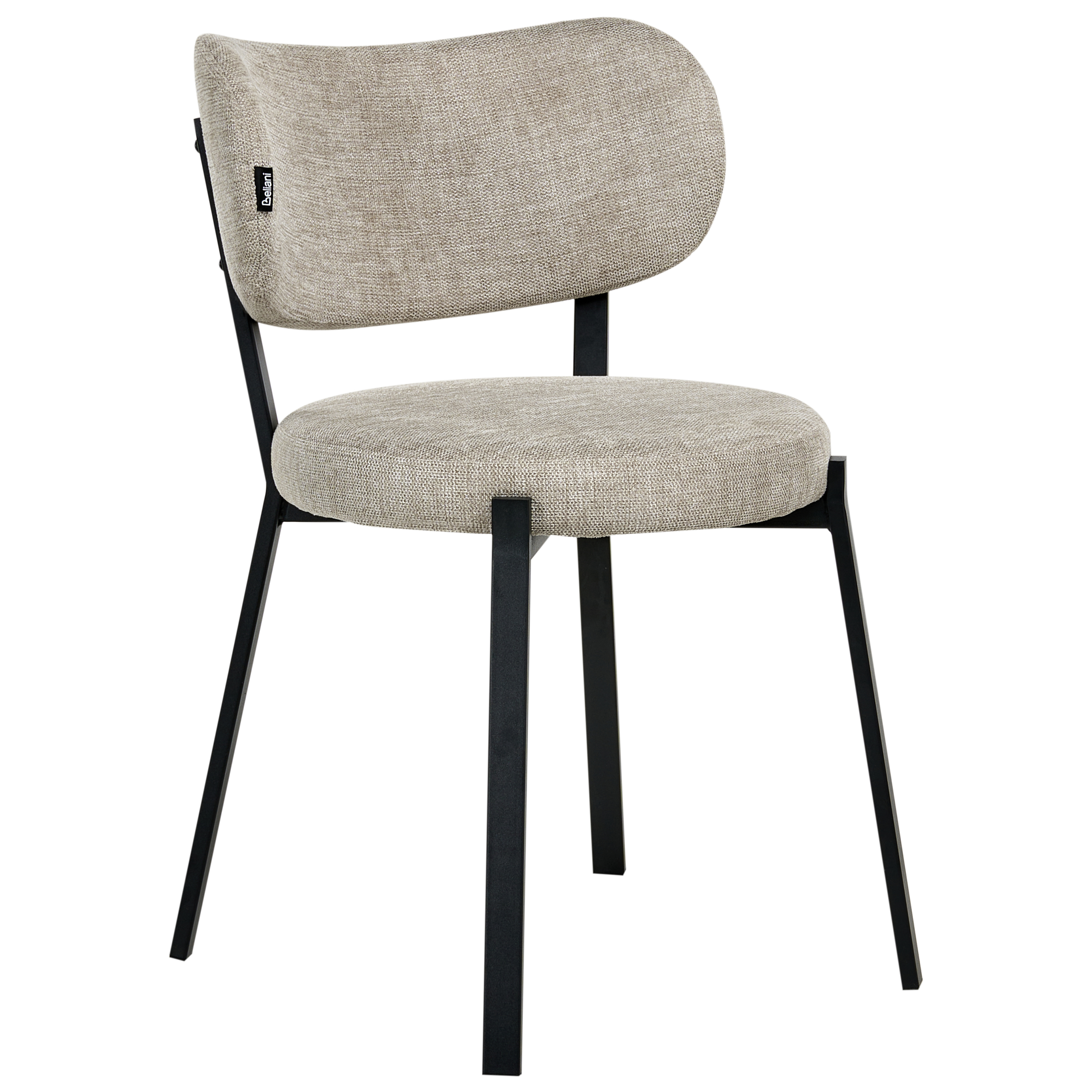 Ruokatuolisetti 2 kpl BRONTE kangas Beige