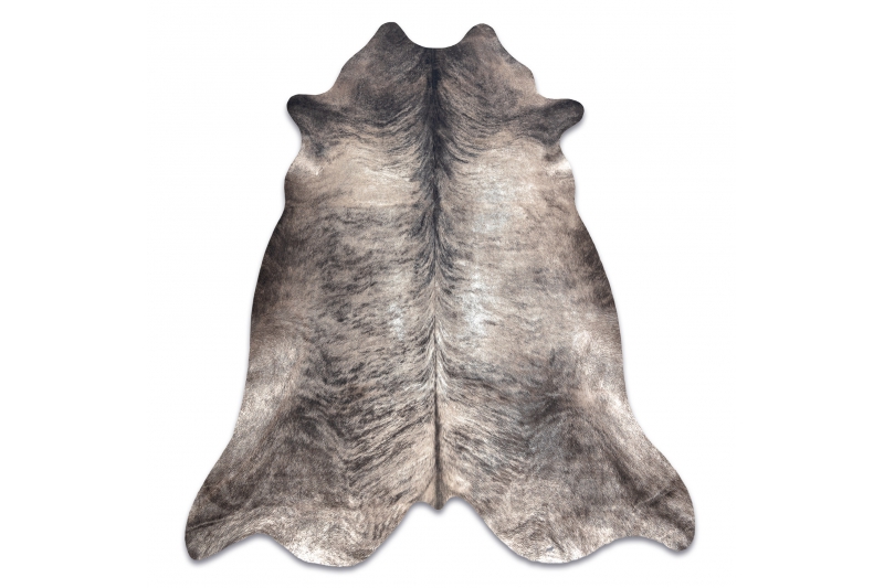 Lehmän tekotalja G5067-4 Harmaa nahka 155x195 cm