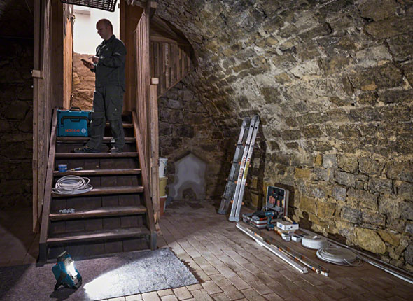 Bosch GLI 18V-1900 Professional -Työvalaisin Runko