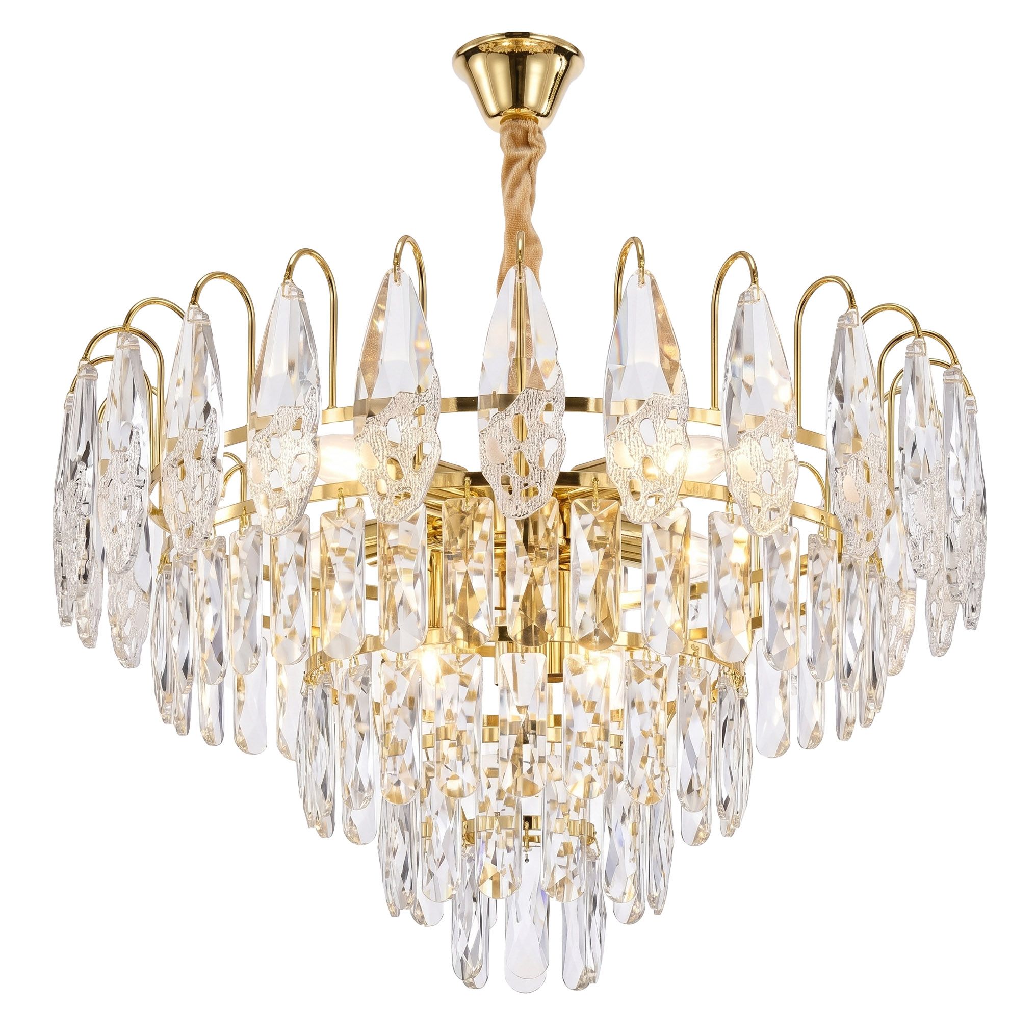 TOOLIGHT Riippuvalaisin Swe080-Cp 50Cm Kulta, 50X50X79, 5Cm