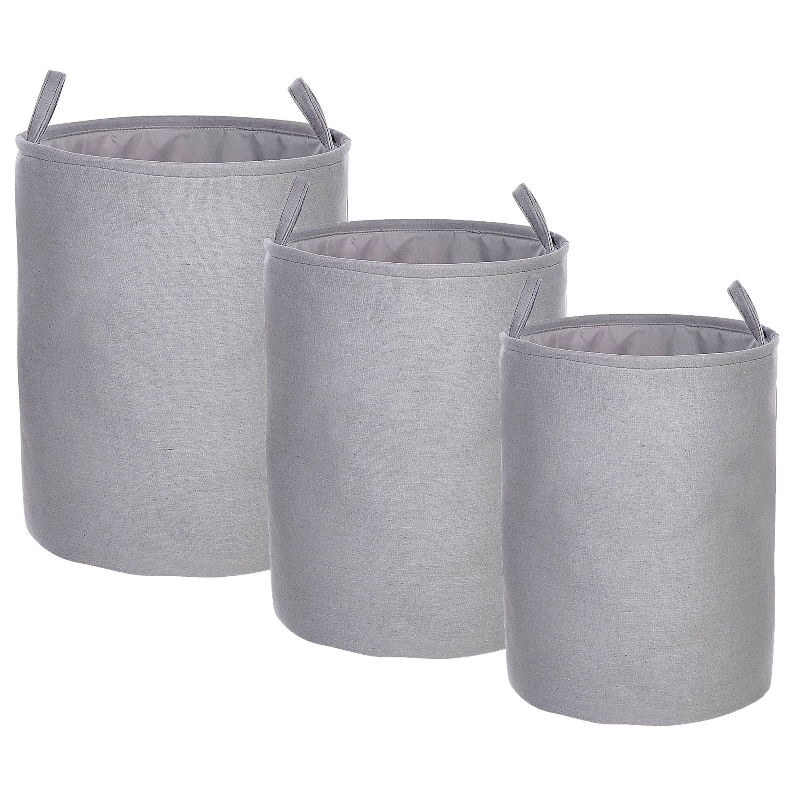 Korisetti 3 kpl ARCHA puuvilla Harmaa