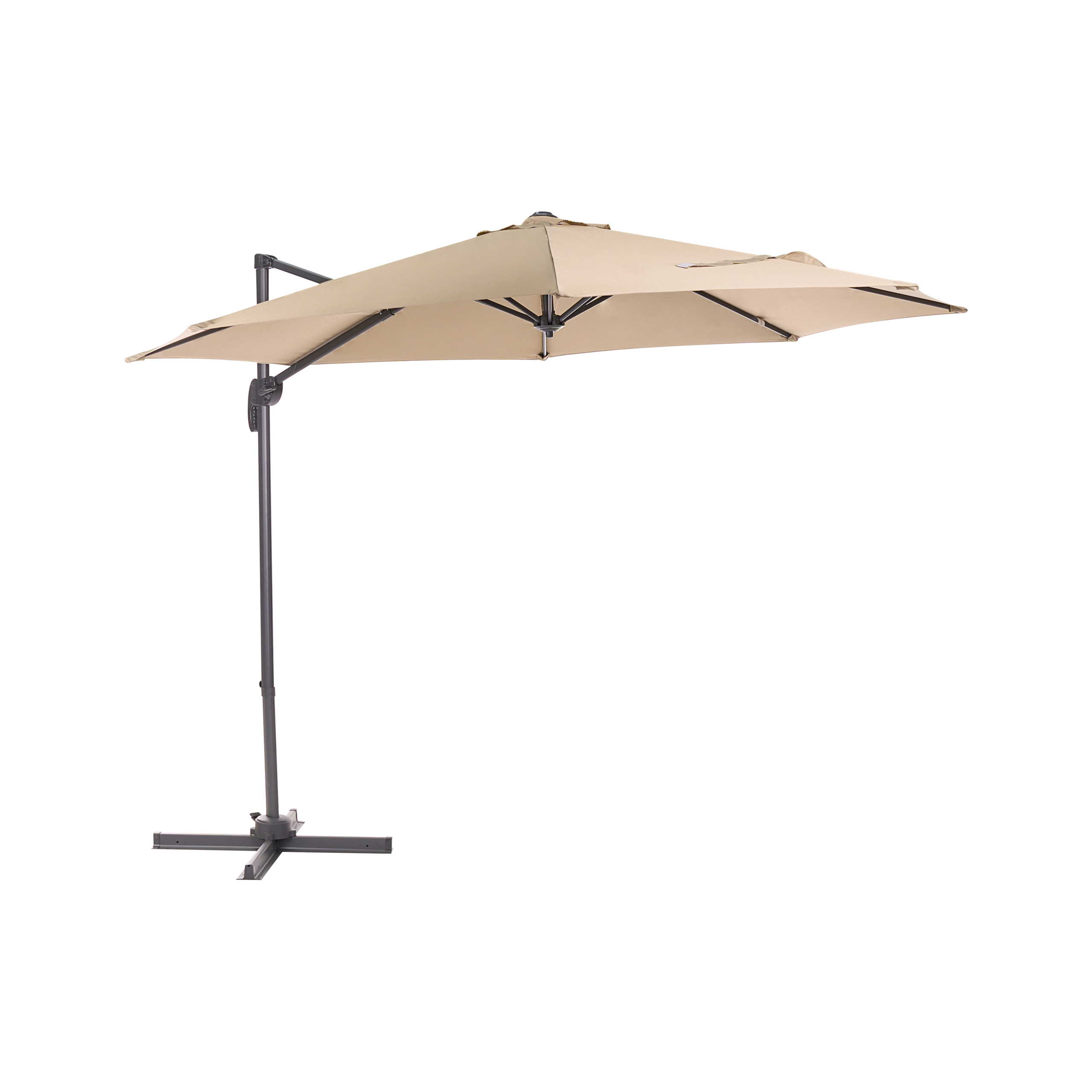 Riippuva aurinkovarjo 294 cm SAVONA Beige