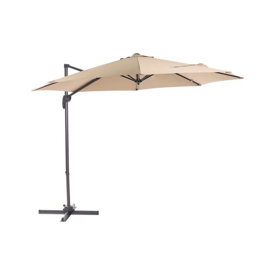 Riippuva aurinkovarjo 294 cm SAVONA Beige