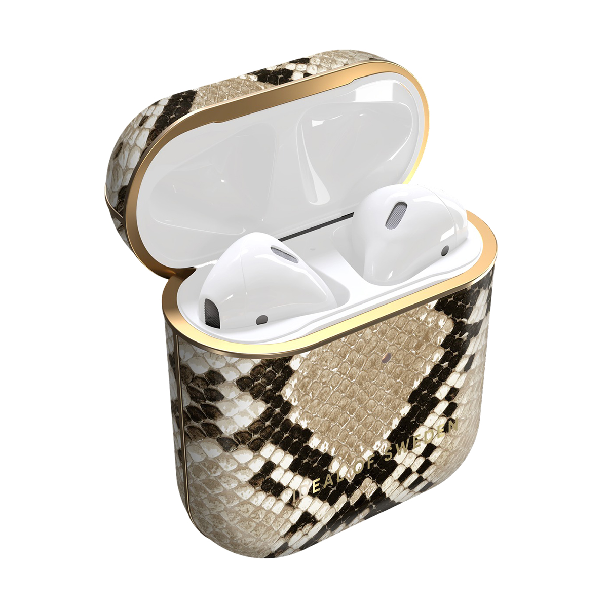 Kuori AirPods 1 / 2:lle, Sahara Snake -kuvio, erittäin tyylikäs