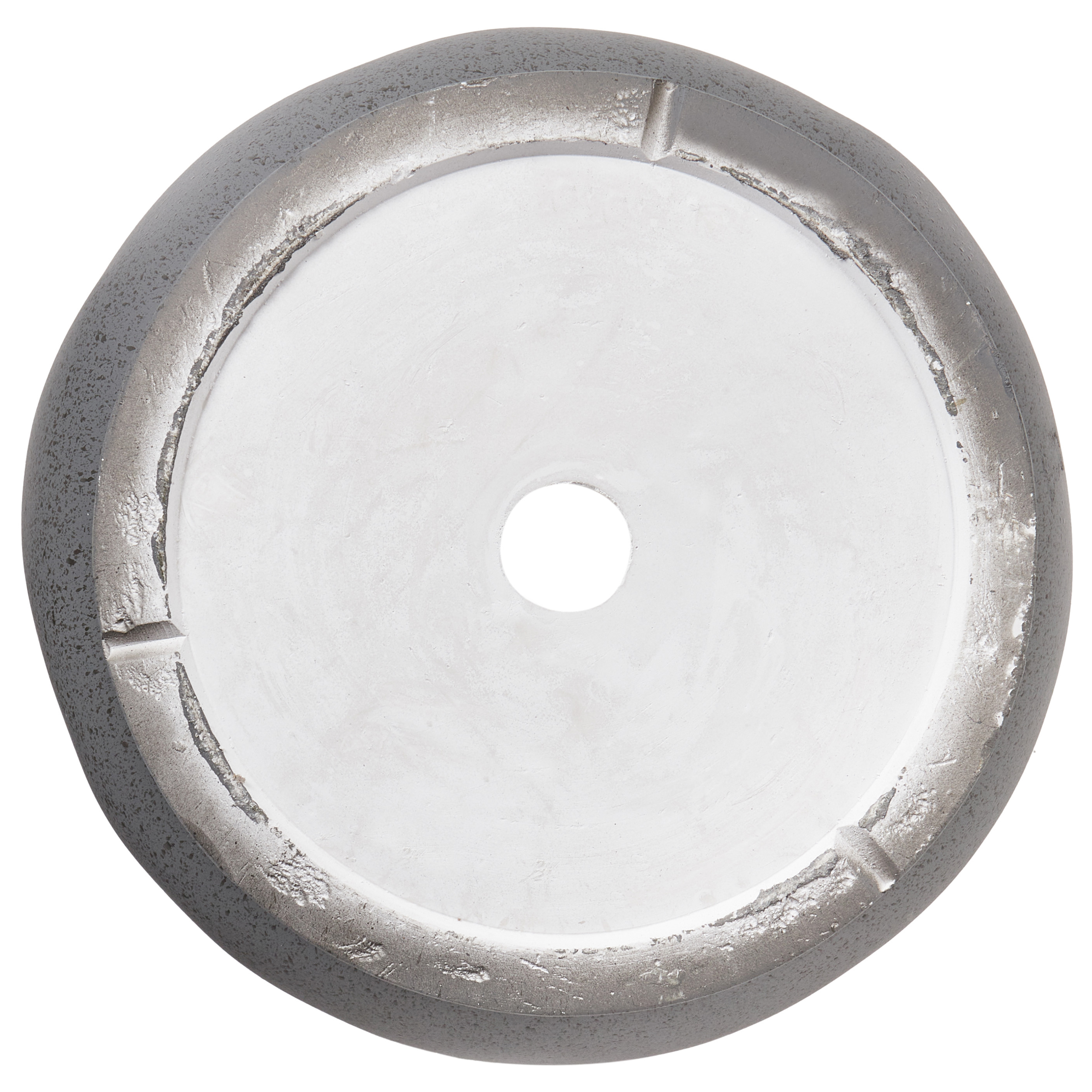 Kukkaruukku GINKGO 36 cm Harmaa betonikuvio