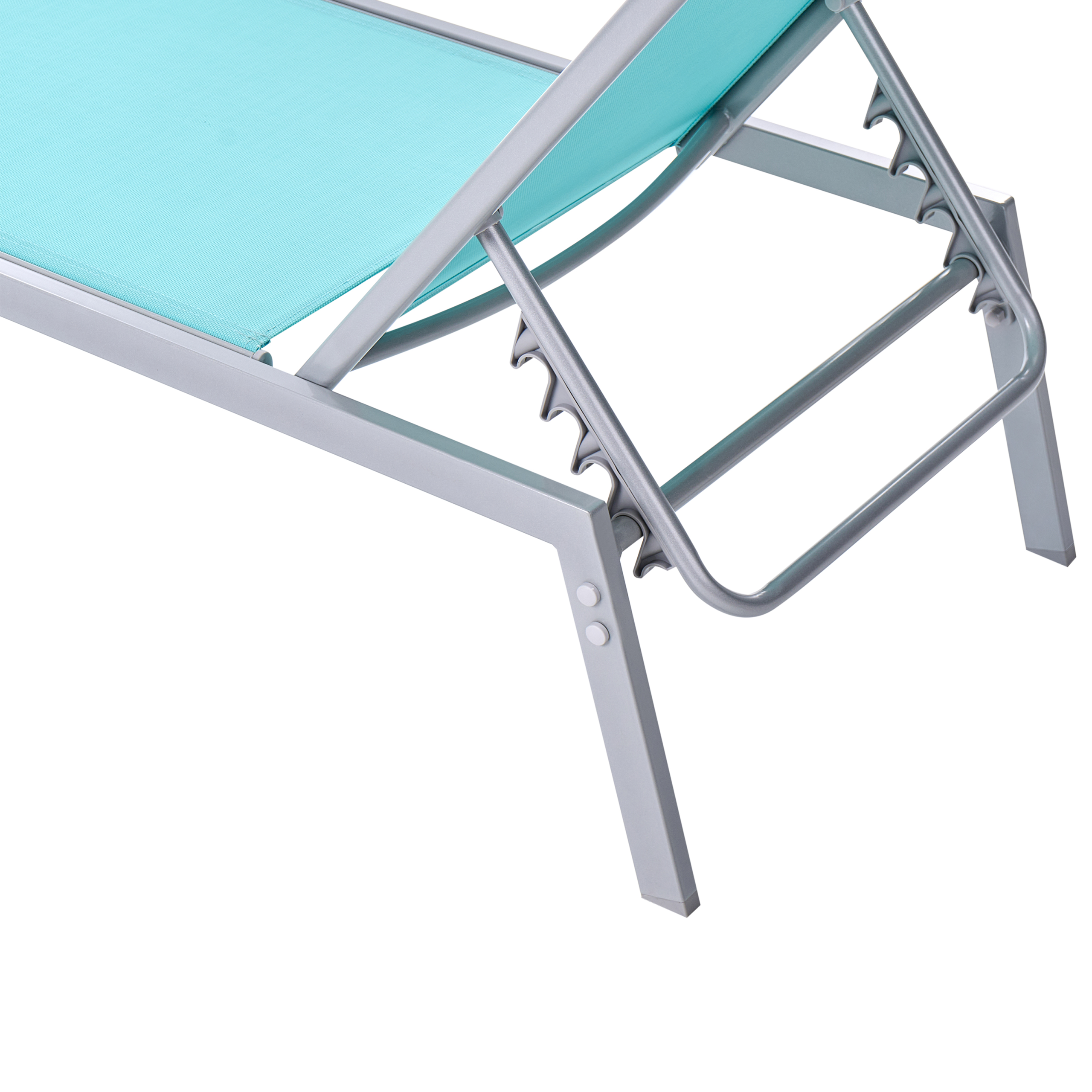 Aurinkotuoli NOLI kallistettava metalli Sininen