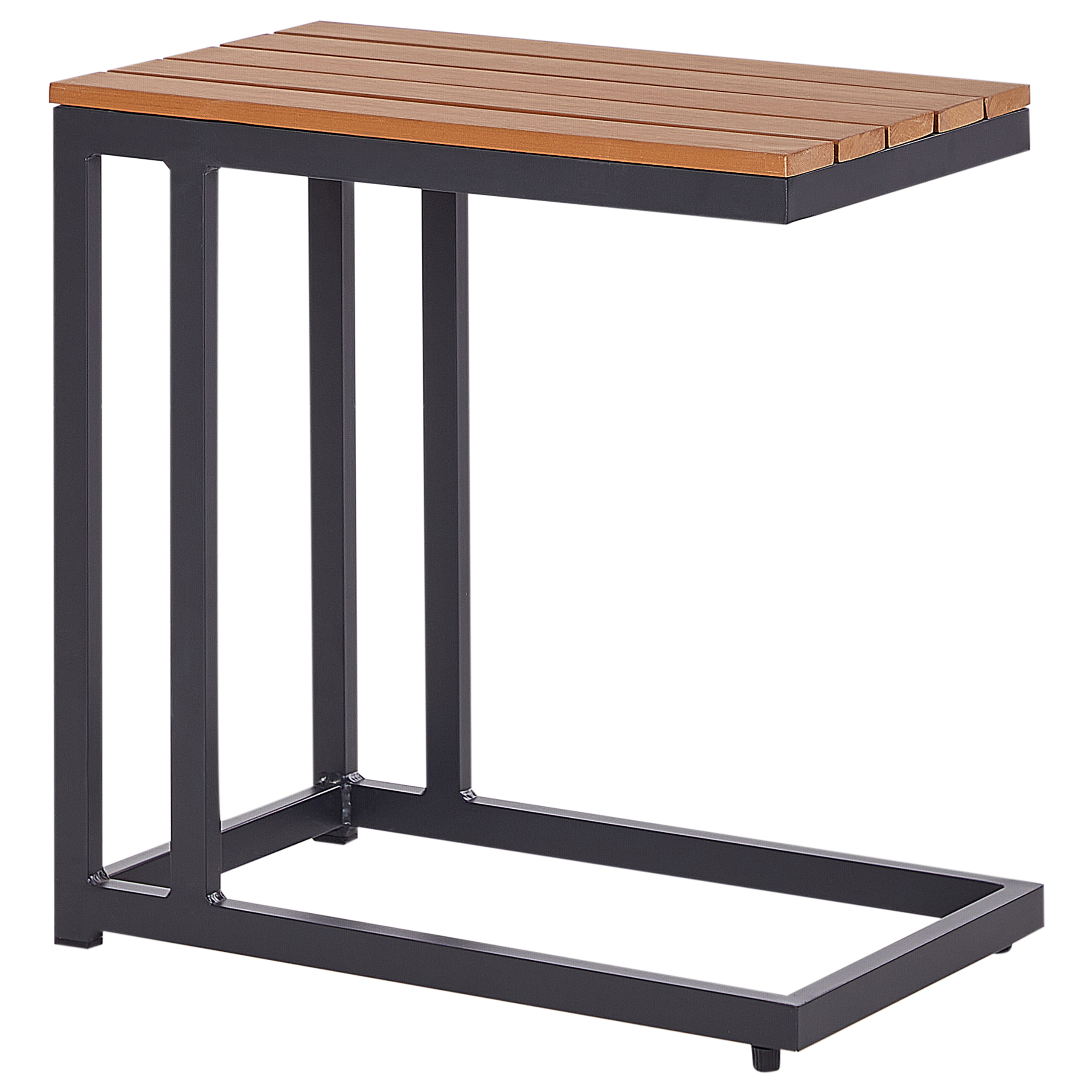 Ulkosivupöytä MESSINA 60 cm 35 cm Musta