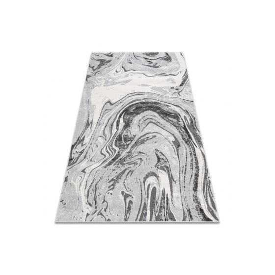 Matto LIRA E1686 , rakenteellinen, moderni, glamour - harmaa 160x220 cm