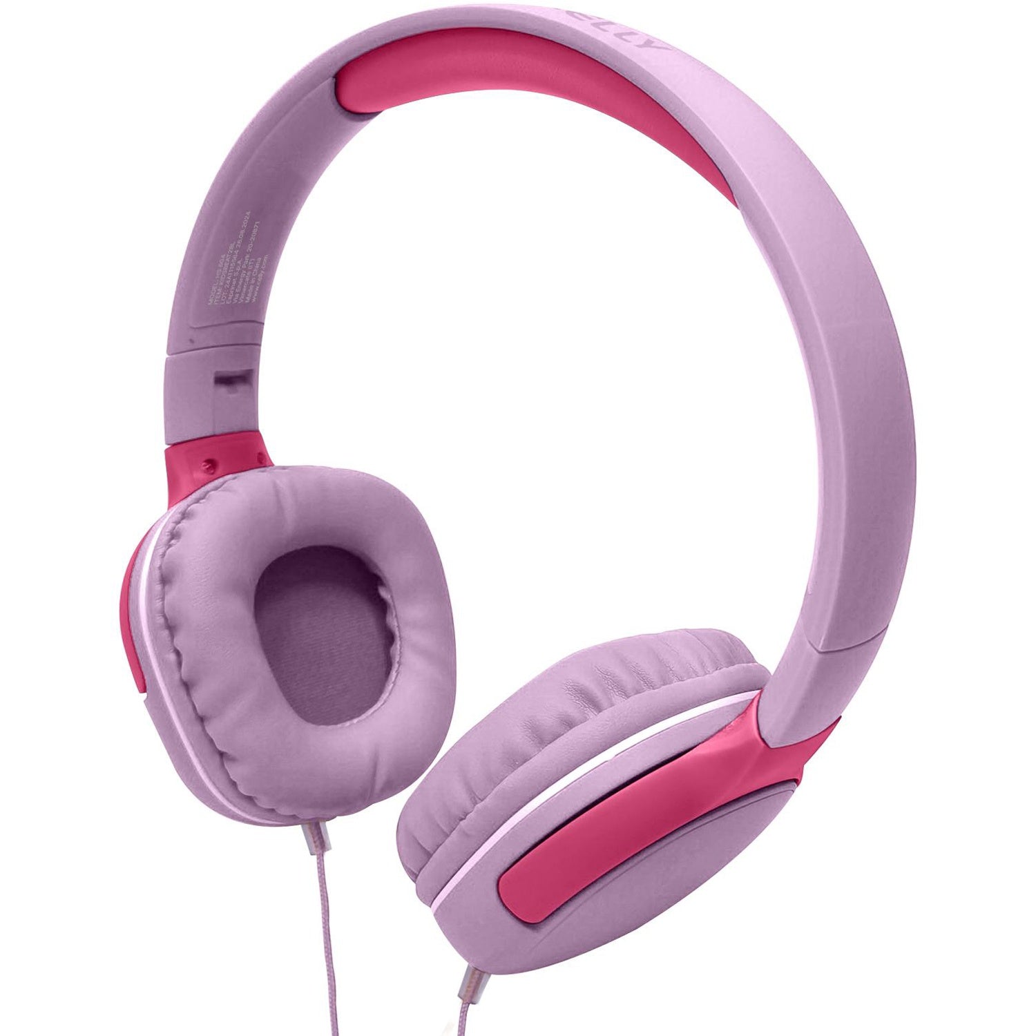 KidsBeat 2 Kuulokkeiden äänenvoimakkuus rajoitettu max 85dB 3,5mm liitin Pinkki