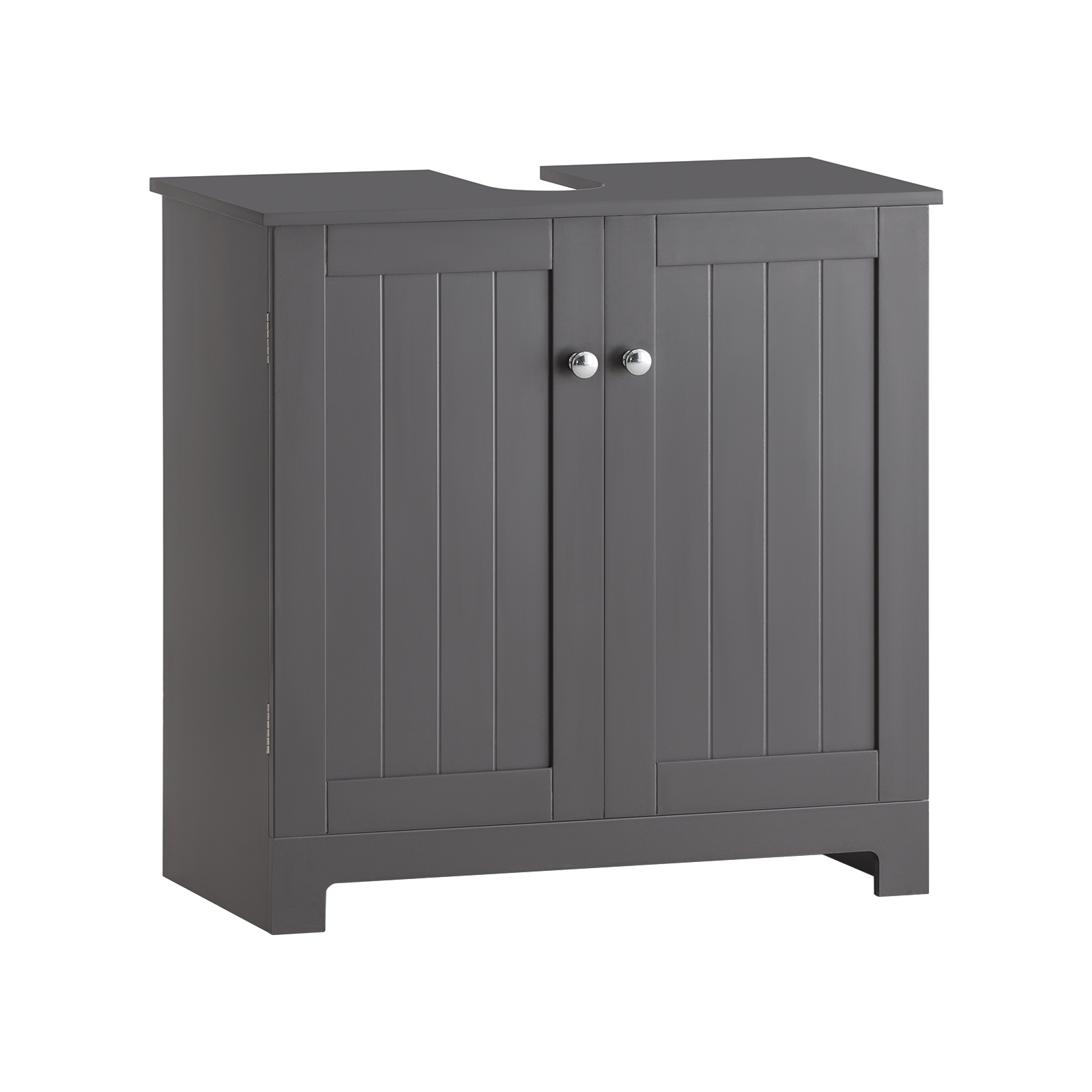 SoBuy Allaskaappi BZR18-DG ekologinen MDF valkoinen 60x60cm