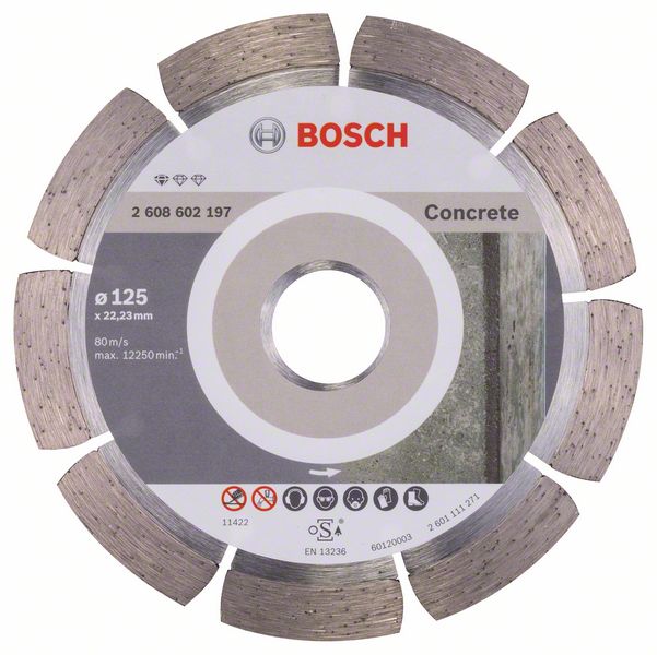 Bosch Standard for Concrete -Timanttikatkaisulaikka 125 mm