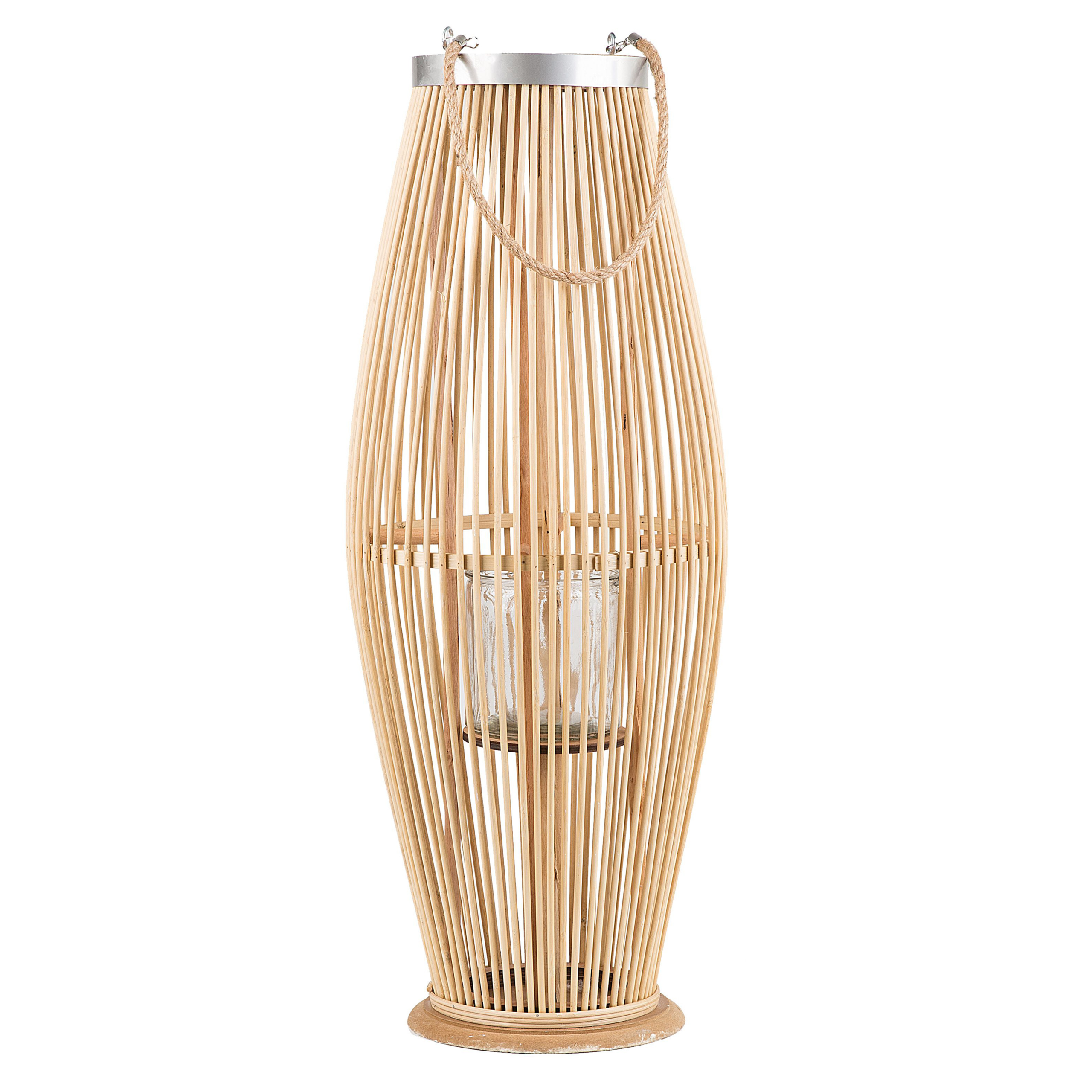 Lyhty TAHITI bambu 72 cm Luonnonväri