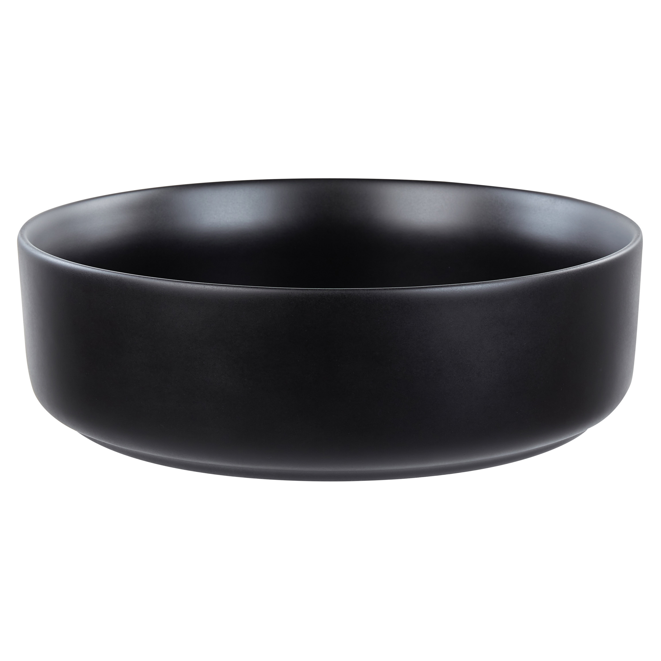 Pesuallas tason päälle CALIG ⌀ 36 cm Keramiikka Musta