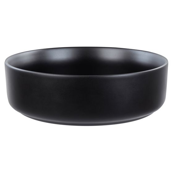 Pesuallas tason päälle CALIG ⌀ 36 cm Keramiikka Musta