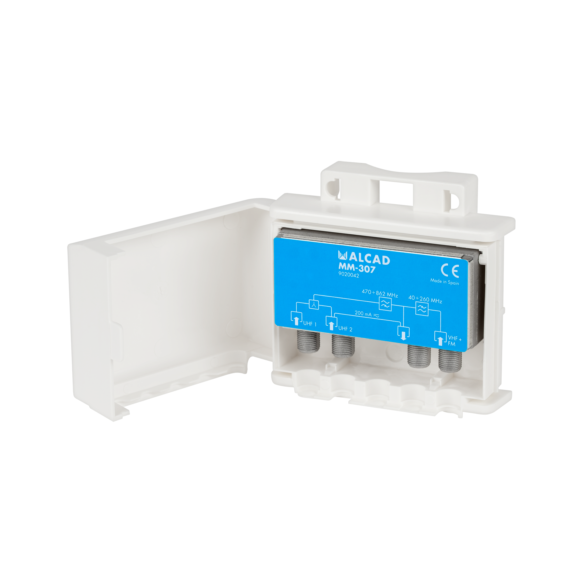 Multiplekseri TV FM IP53 multiplekseri Alcad MM-307