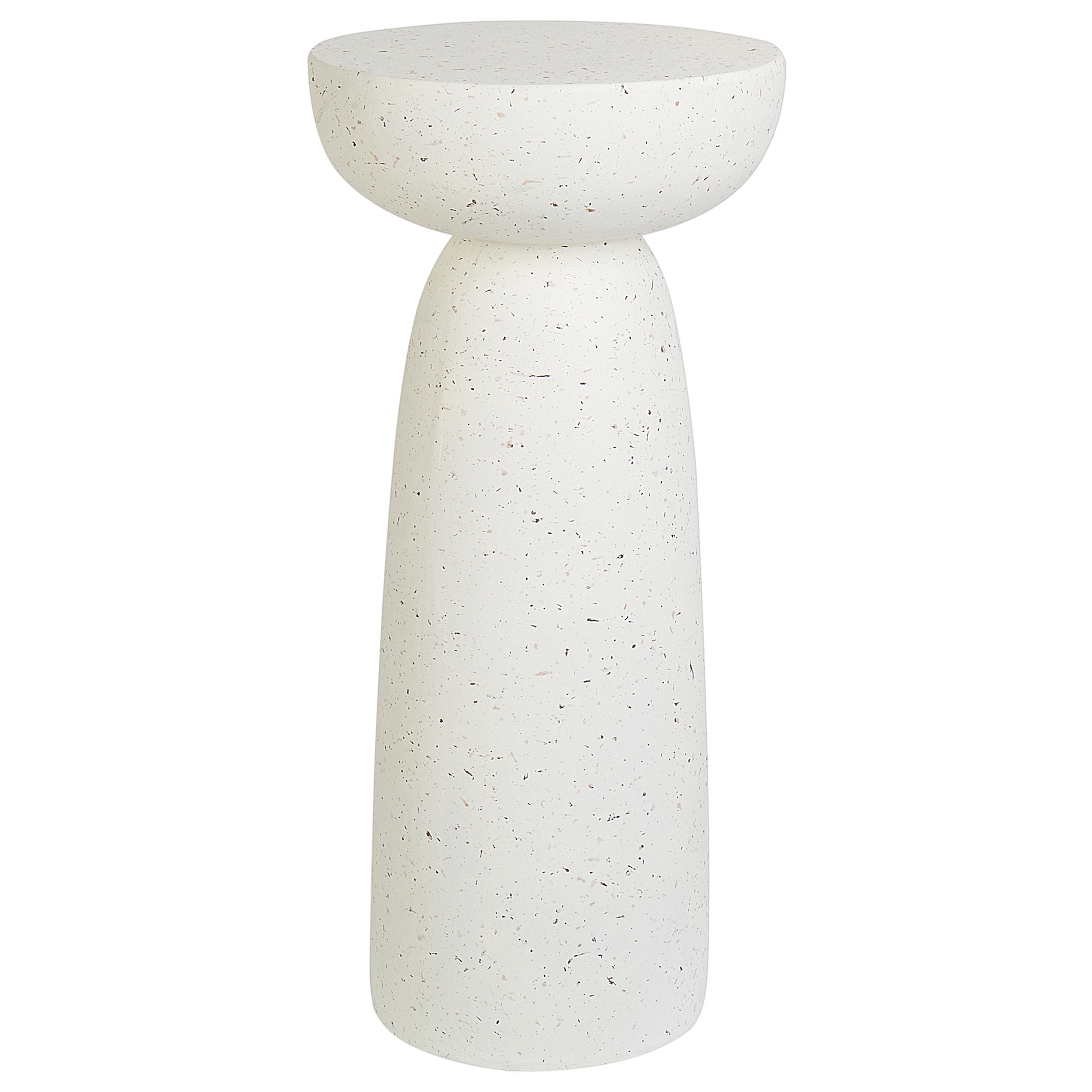 Sivupöytä CADINI 33 cm 33 cm Terrazzo-kuvio Luonnonvalkoinen