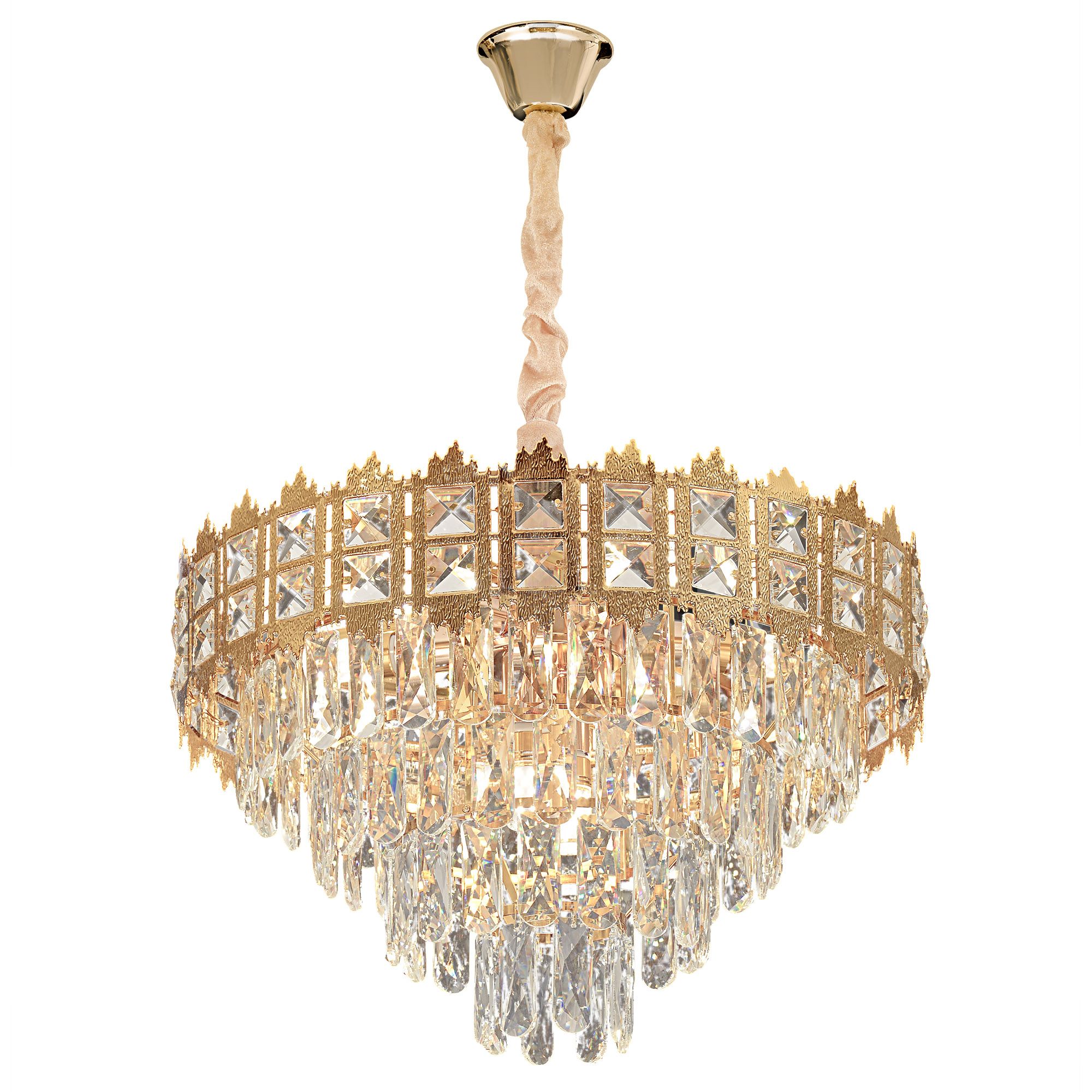 TOOLIGHT riippuva kattovalaisin G049-CP 60CM kulta, 83x55x38cm