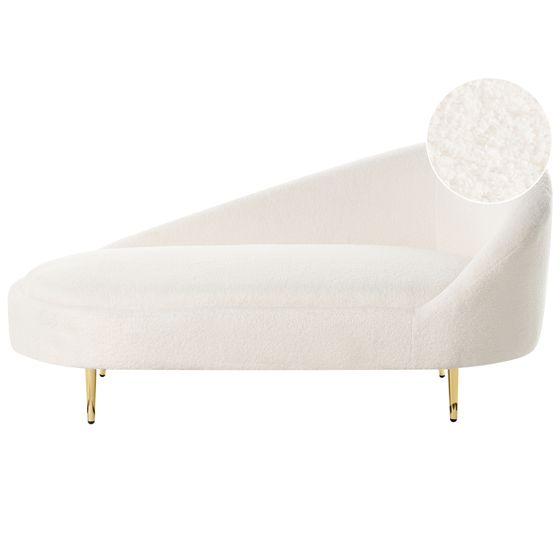 Divaani oikea VALREAS buklee Luonnonvalkoinen