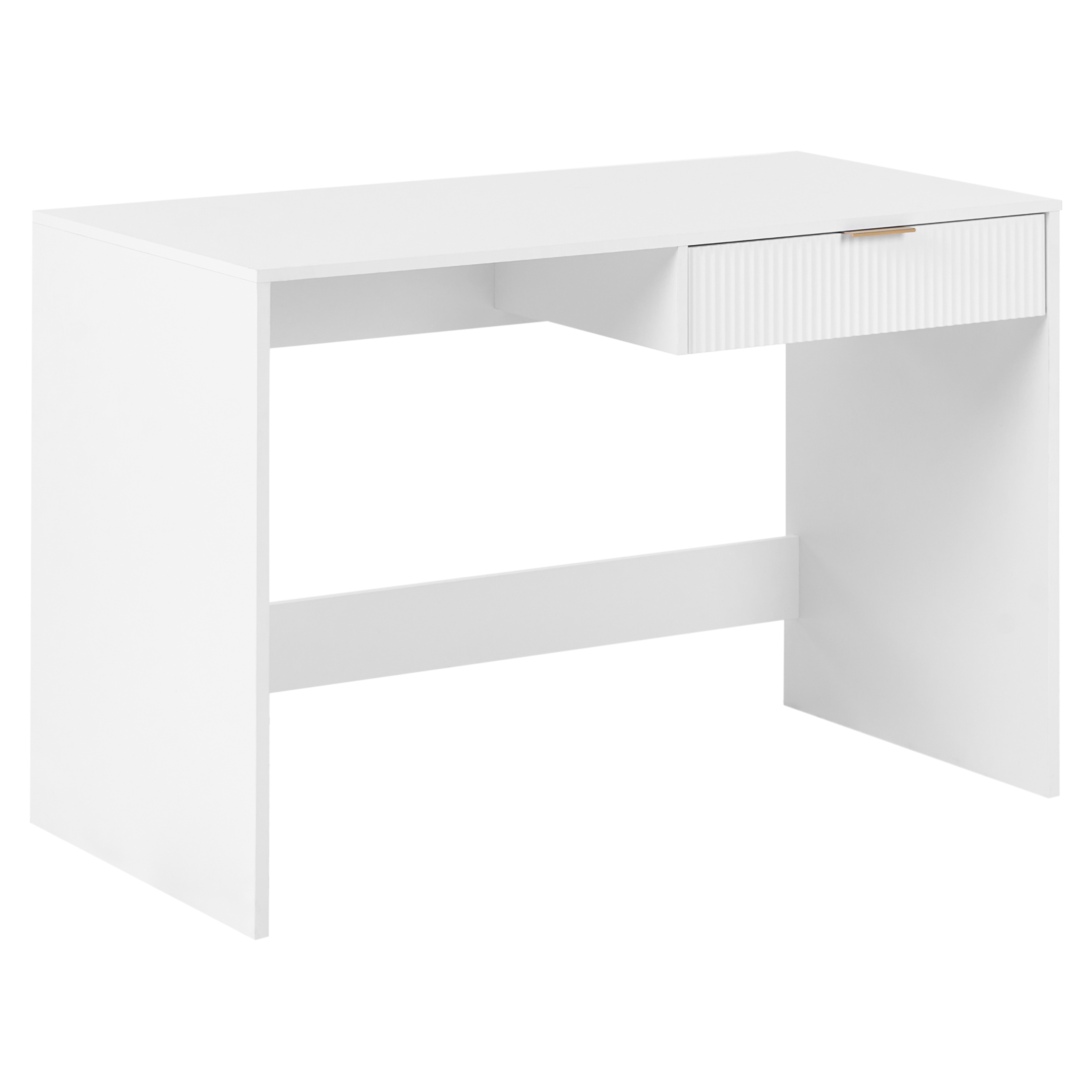 Työpöytä LUTETIA 120 cm 60 cm Valkoinen