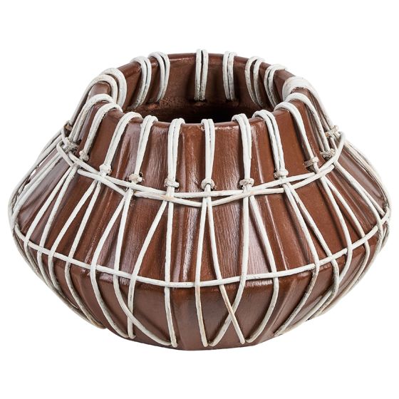 Koristemaljakko KLUET 22 cm Keramiikka Ruskea