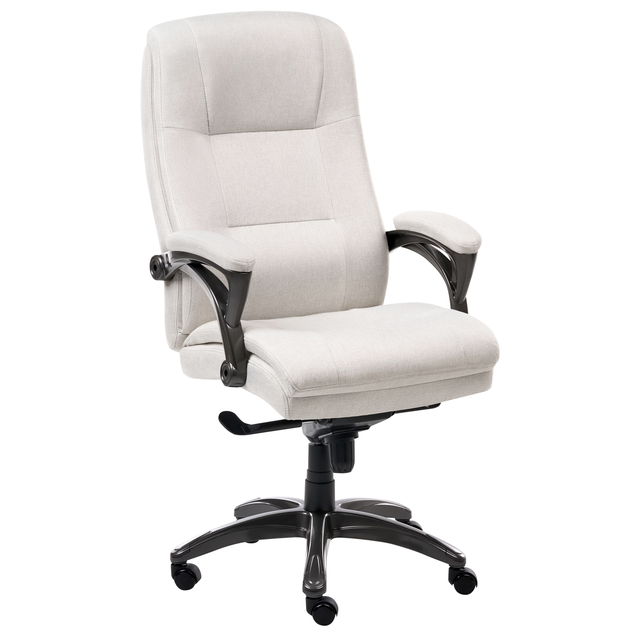 Johtajatuoli MAGNUS Pellava Vaaleanbeige