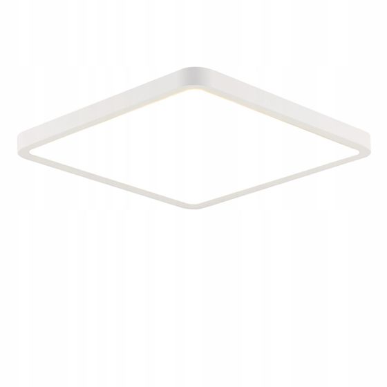 NETTLIFE litteä LED - kattovalaisin - 23 cm 18 W Valkoinen nelionmucotoinen keittiövalaisin kylpyhuoneeseen, makuuhuoneeseen, 4000K